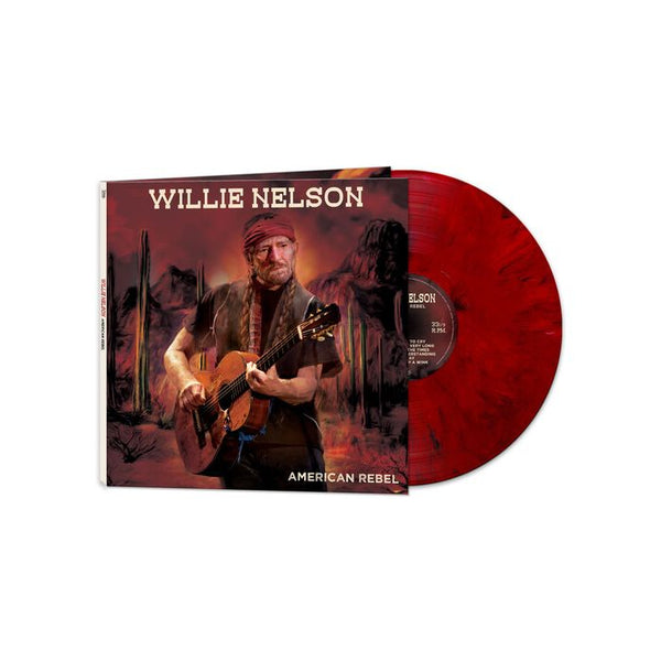 Willie Nelson - American Rebel (Limited Edition, Red Marbled Colored Vinyl)