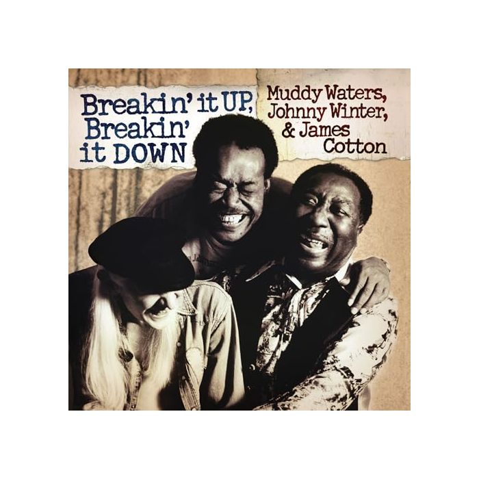 Muddy Waters - Johnny Winter - James Cotton - Breakin' It Up Breakin' It Down (180 Gram Clear Gold Audiophile Vinyl/Gatefold