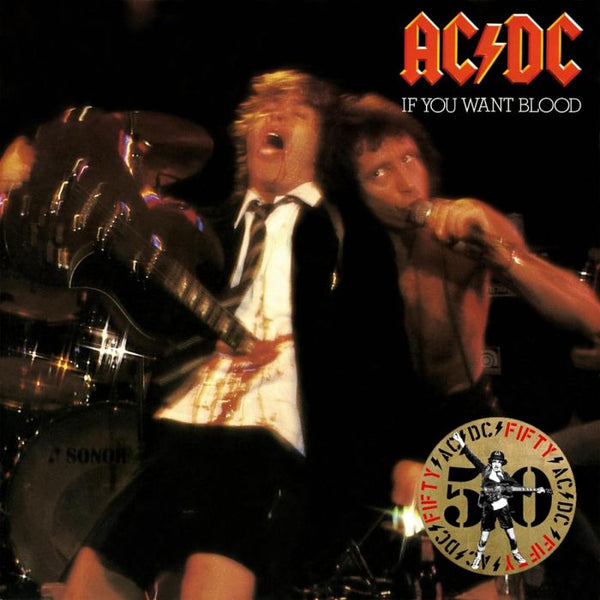 AC/DC - If You Want Blood You've Got It (50th Anniversary Edition, Gold Color Vinyl)