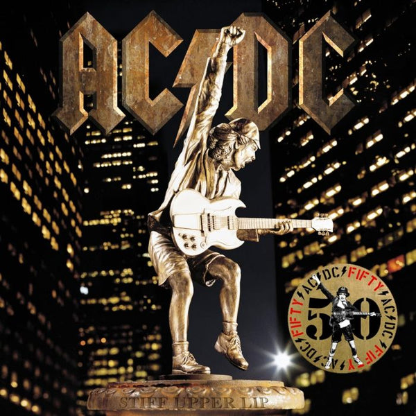 AC/DC - Stiff Upper Lip (50th Anniversary Edition, Gold Color Vinyl)