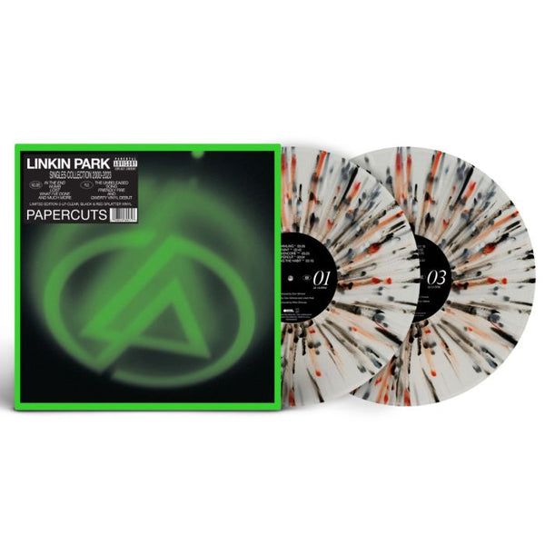 Linkin Park - Papercuts (Indie Exclusive, Black & Red Splatter Colored Vinyl) [Explicit Content] (2 Lp's)