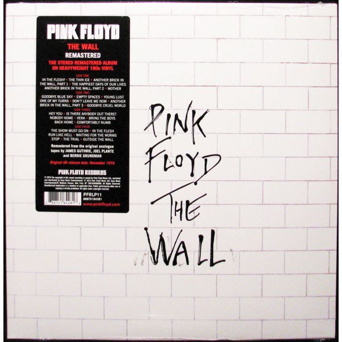 Pink Floyd - The Wall (Remastered) (180 Gram Vinyl, Gatefold LP Jacket) (2 Lp's)