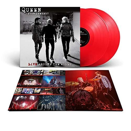 Queen & Adam Lambert  - Live Around The World (Limited Edition, Colored Vinyl, Red, Indie Exclusive)