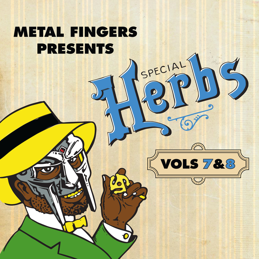 レアインディソウル Four Men / Feel Me MF DOOM - Metal Fingers Presents: Special Herbs Vol. 7 & 8 2xLP