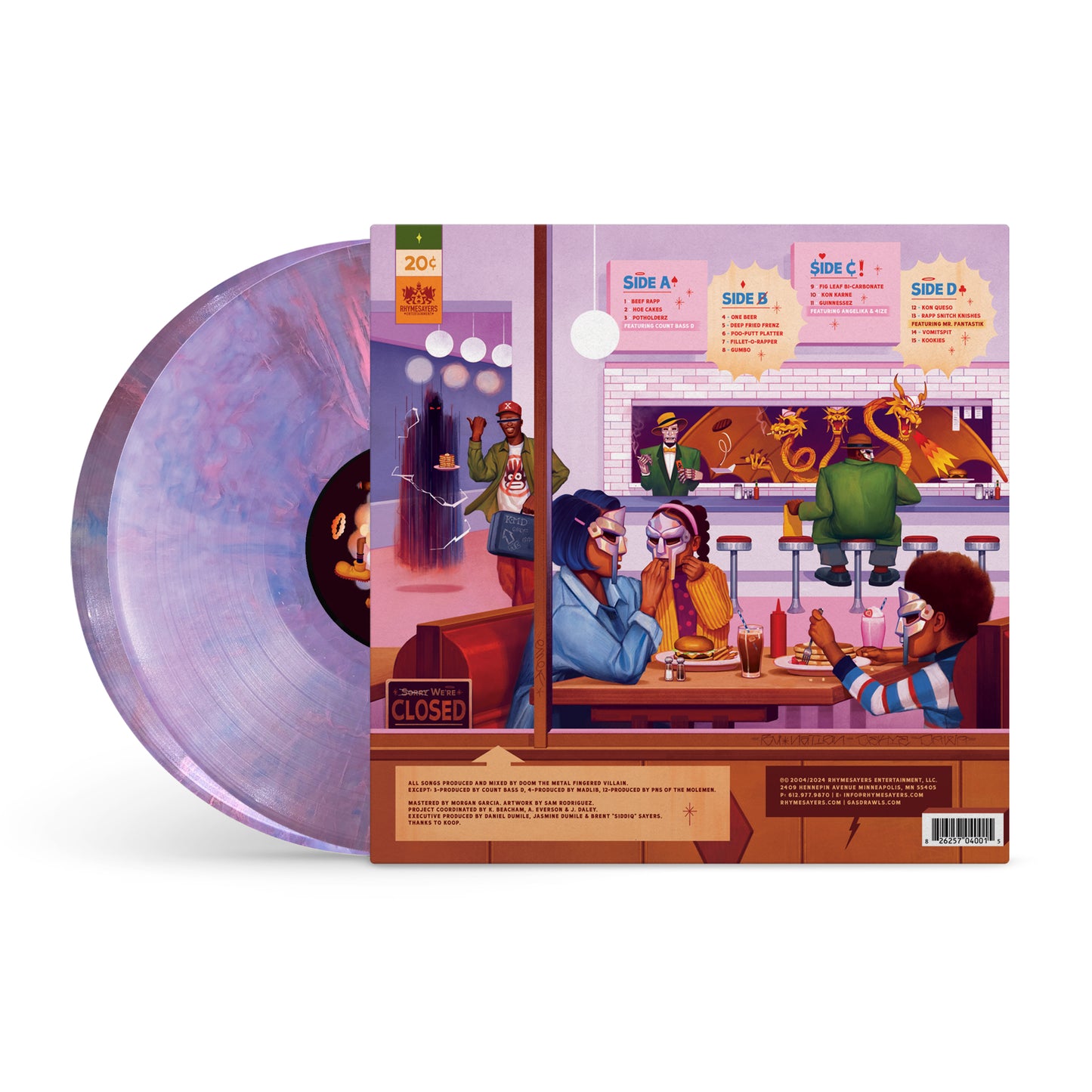 MF DOOM - MM..FOOD (20th Anniversary Edition) 2xLP - Sweet Tart