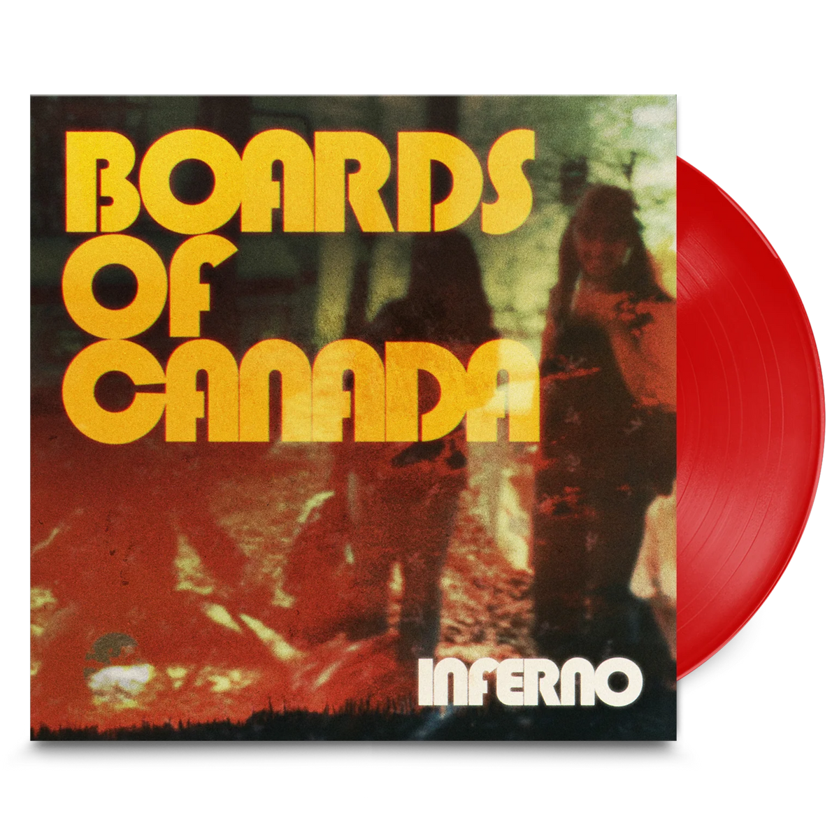 Boards of Canada Inferno (Limited Edition, Indie Exclusive, Triple Gatefold Outer Sleeve, Deluxe Edition, Transparent Red Colored Vinyl) (2 Lp's)