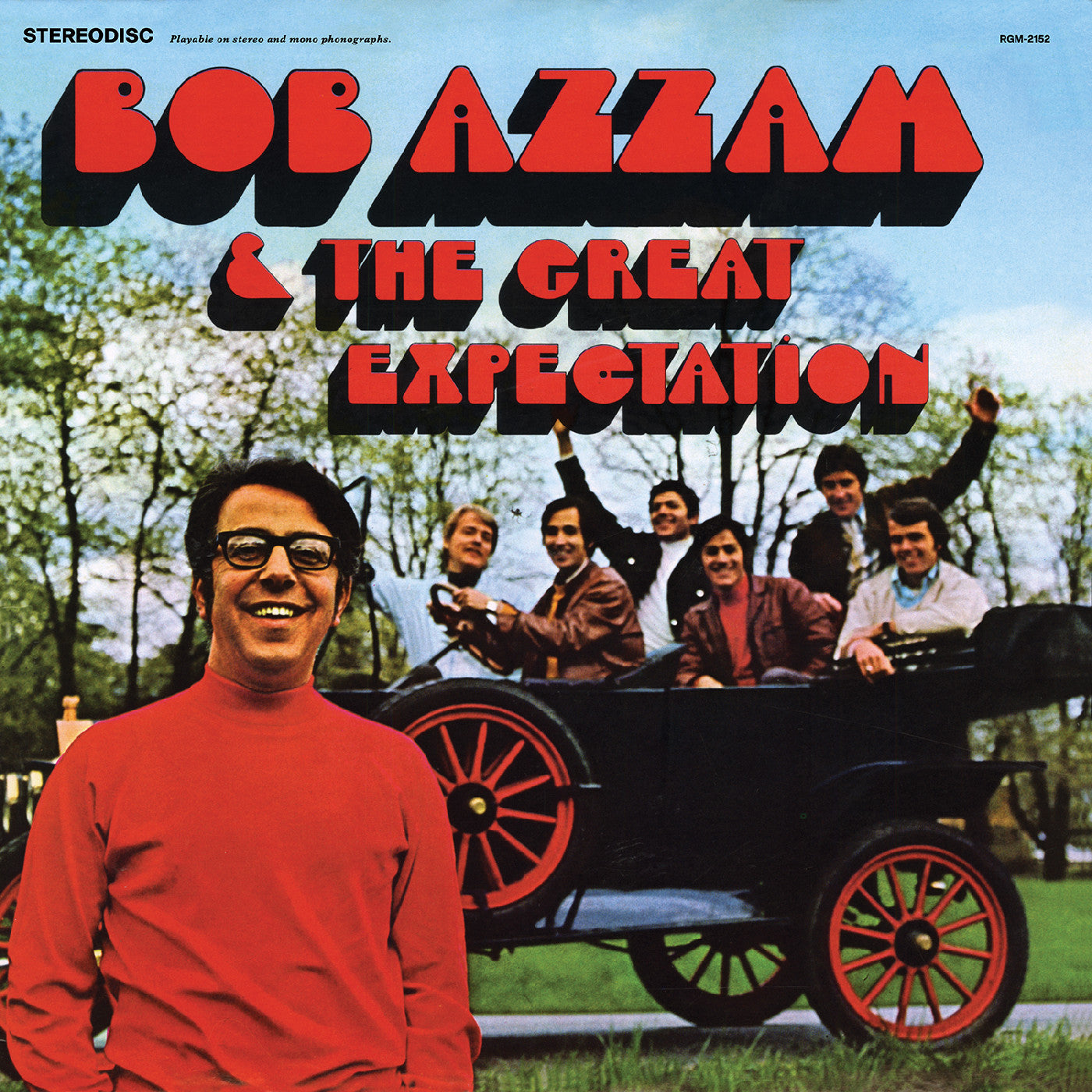 Bob & The Great Expectation Azzam Bob Azzam & The Great Expectation - Remastered (Fire Orange Vinyl)