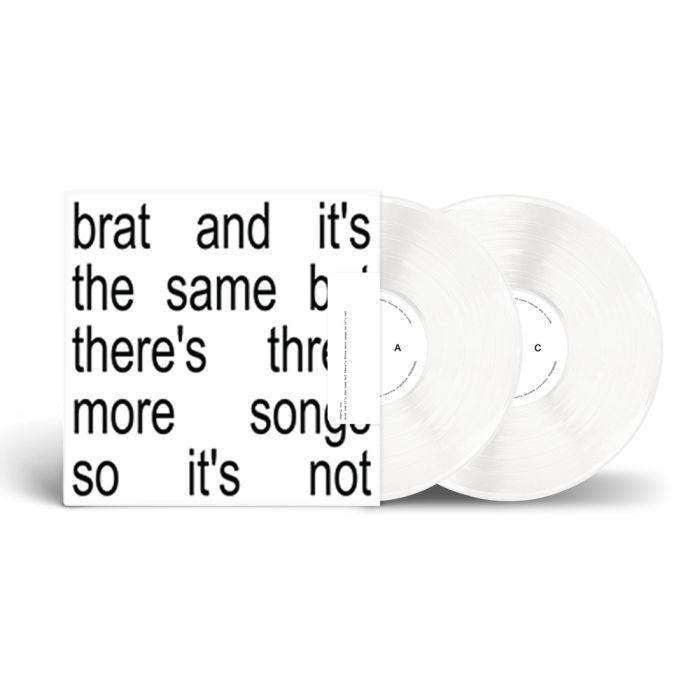 Charli XCX - Brat And It's The Same But There's Three More Songs So It's Not (Colored Vinyl, White) (2 Lp)