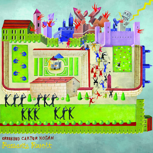 Creekbed Carter Hogan Peasants Revolt (Lime Green Vinyl)