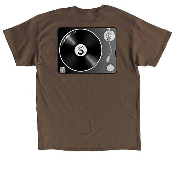 SSC Record Logo Shirt - Dark Chocolate