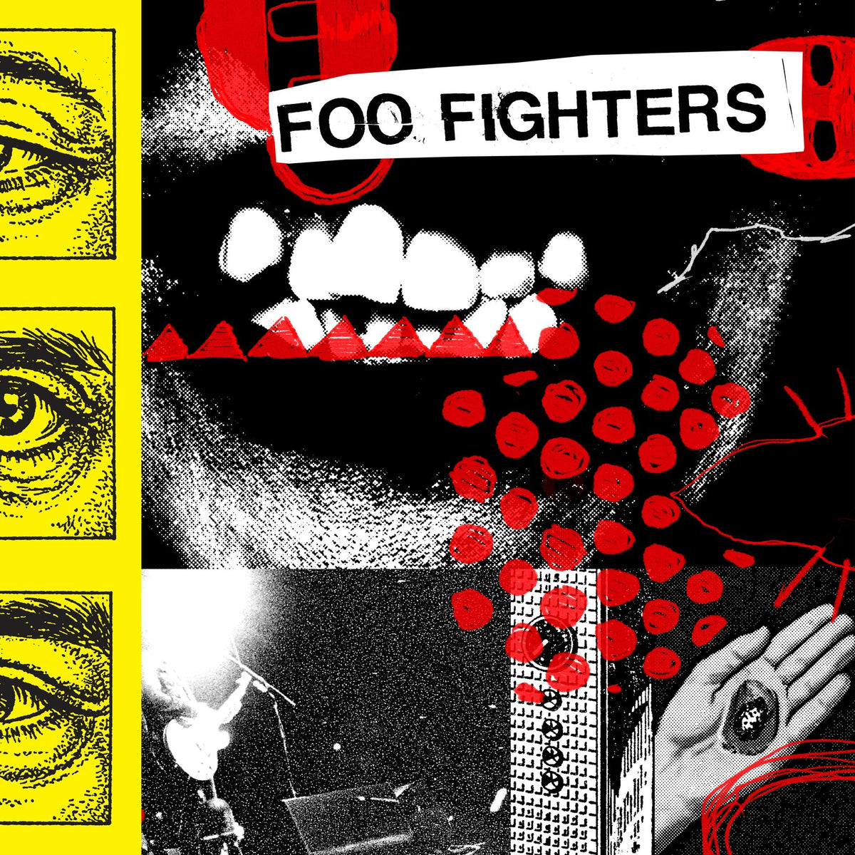Foo Fighters Your Favorite Toy [Explicit Content] (24X24 Poster) (Black Opaque Vinyl)