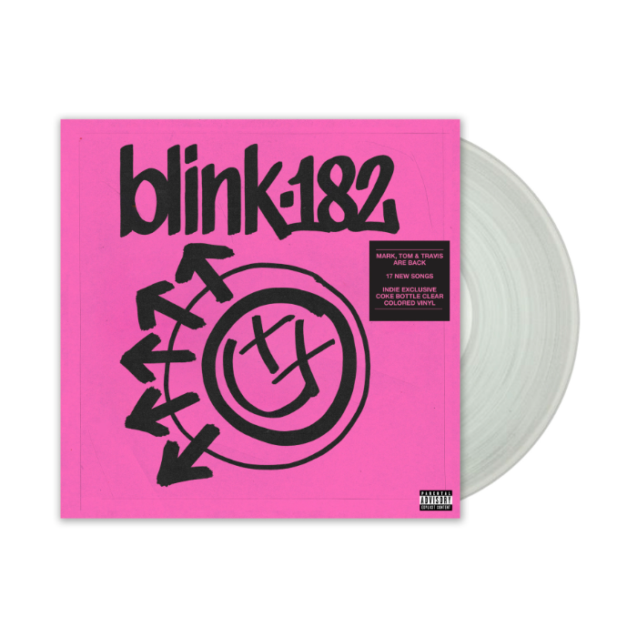 blink-182-One More Time (Indie Ex Coke Bottle Clear Vinyl)