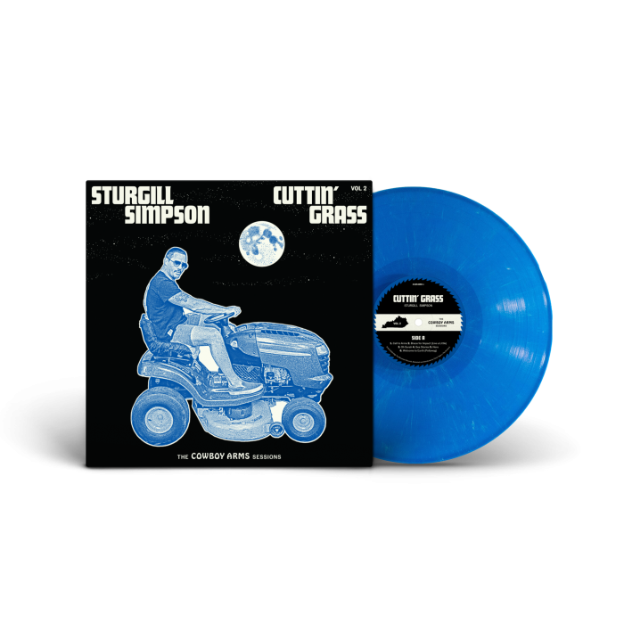 Sturgill Simpson - Cuttin’ Grass Vol. 2 Cowboy Arms Session (Blue and White Swirl Vinyl LP)