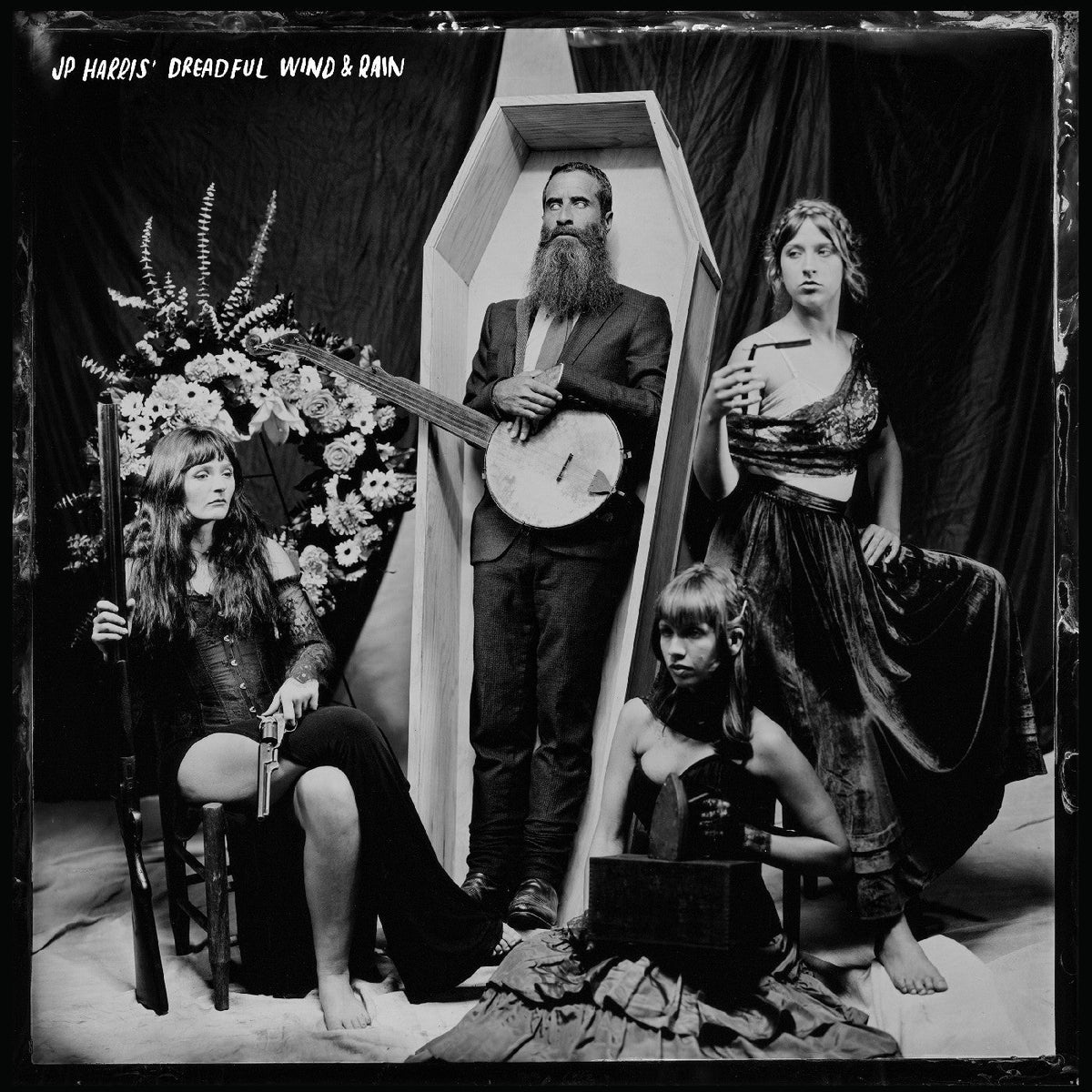 Jp Harris Shaving A Dead Man [Clear Smoke Vinyl]