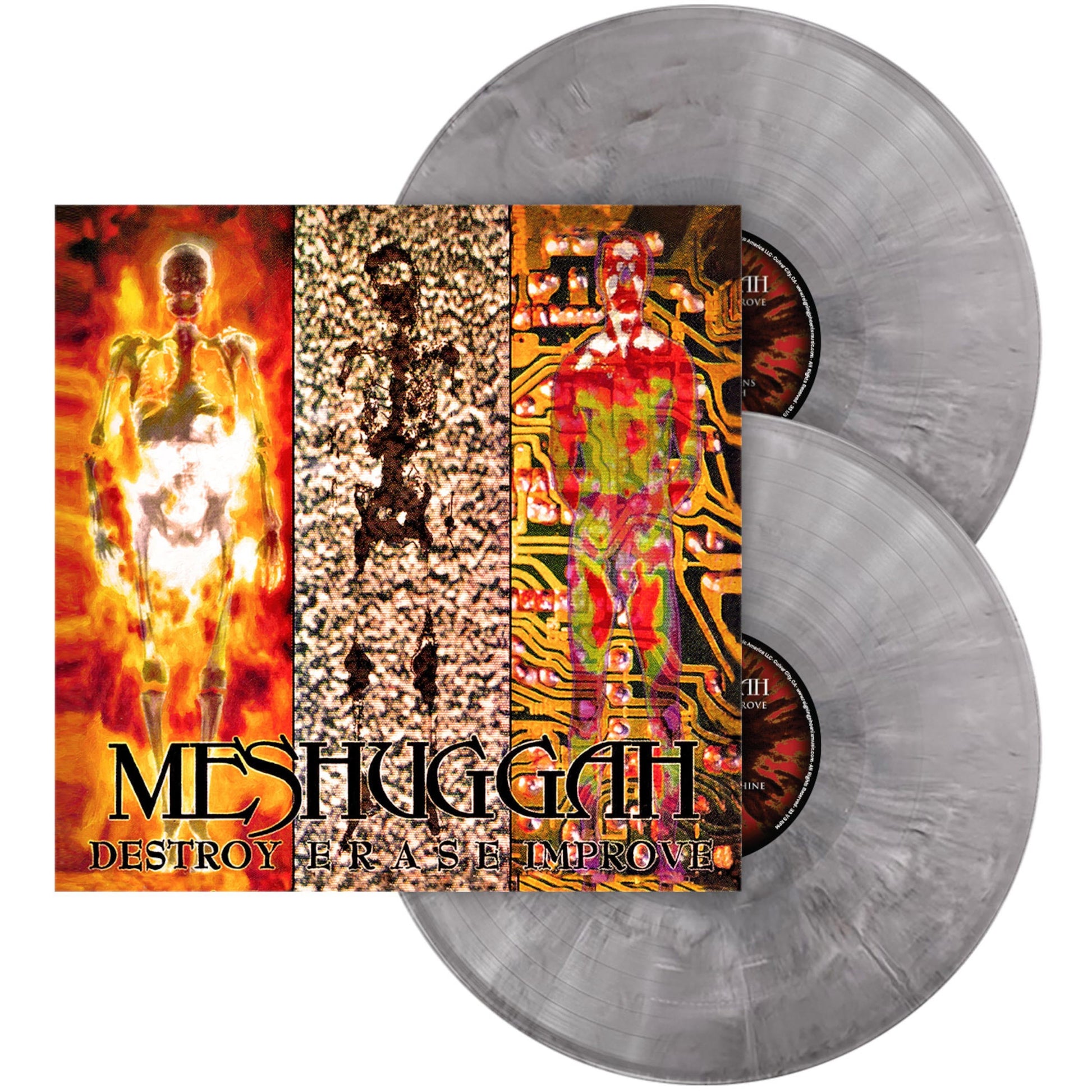 Meshuggah Destroy Erase Improve: 30Th Anniversary Edition (2026 Remastered) [Gray, Black White Marble Vinyl]