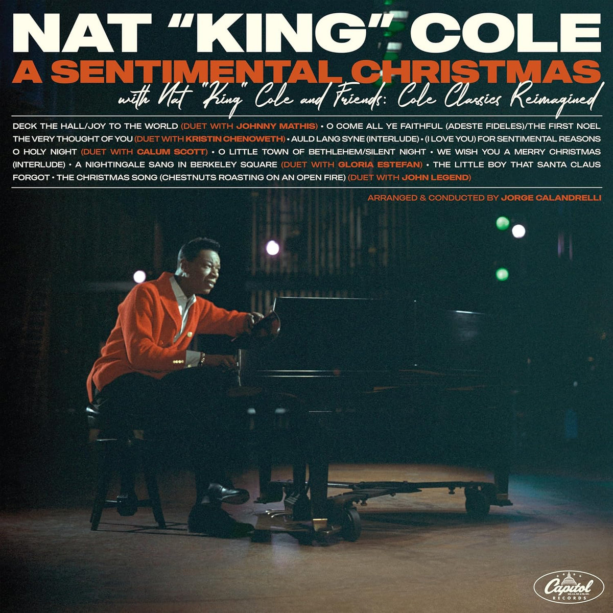Nat King Cole A Sentimental Christmas with Nat King Cole and Friends: Cole Classics Reimagined (Limited Edition, Translucent Red Colored Vinyl)