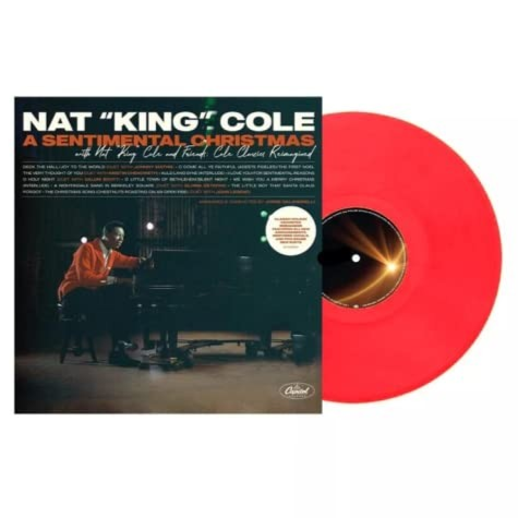 Nat King Cole A Sentimental Christmas with Nat King Cole and Friends: Cole Classics Reimagined (Limited Edition, Translucent Red Colored Vinyl)