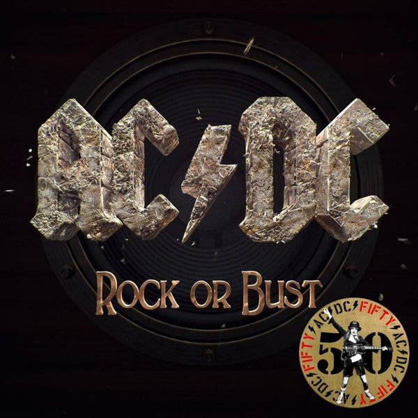 AC/DC - Rock Or Bust (50th Anniversary Edition, Gold Color Vinyl)