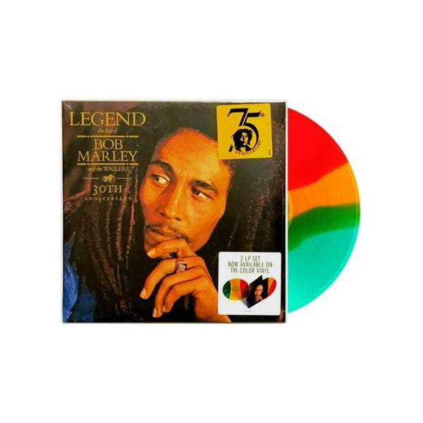 Bob Marley and The Wailers - Legend: 30th Anniversary Edition (Tri-Colored Vinyl) (2 Lp's)