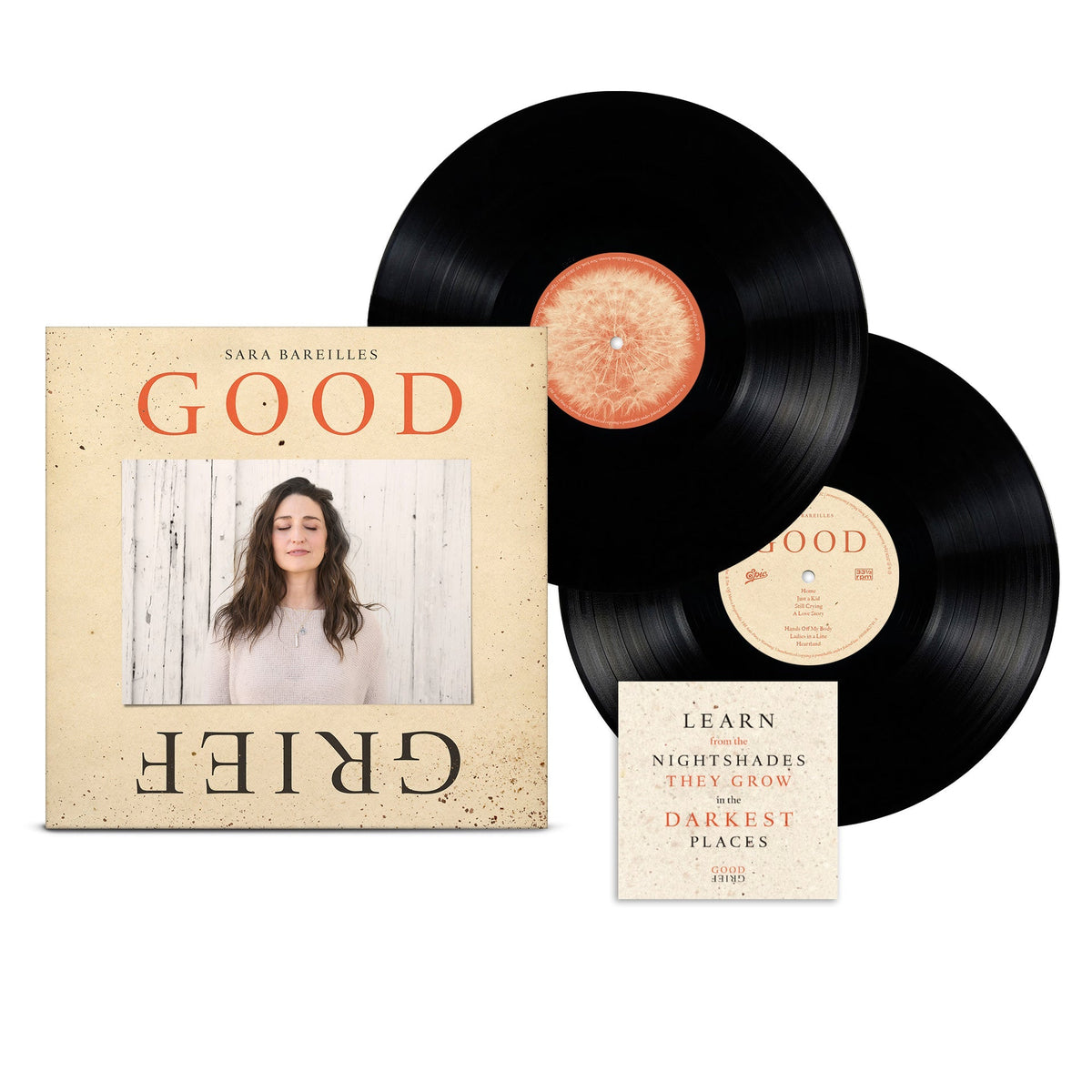 Sara Bareilles Good Grief (Gatefold Jacket, Premium Seed Paper) [Black Vinyl] [2LP]