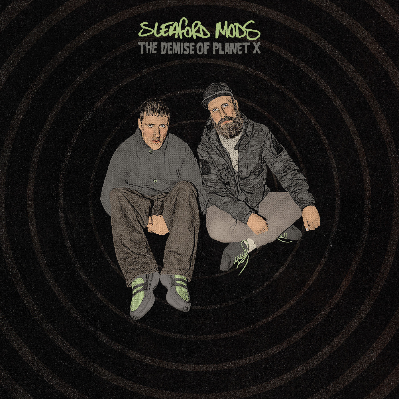 Sleaford Mods The Demise Of Planet X (Neon Green Black Marble Vinyl)