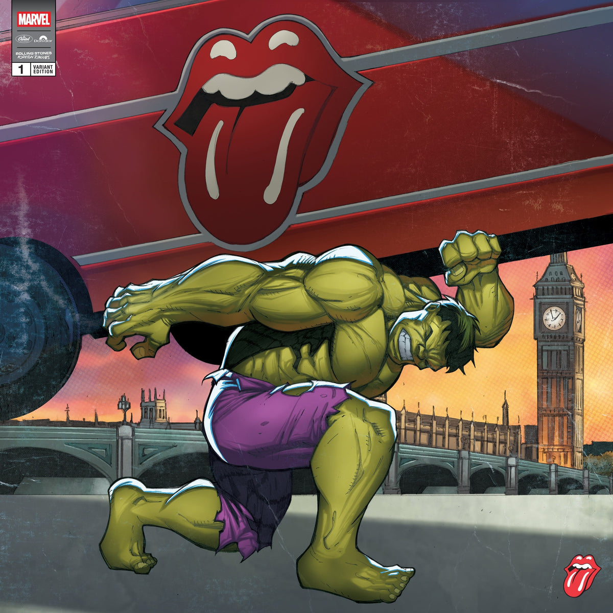 The Rolling Stones Foreign Tongues (Marvel Collector's Series) [Hulk] [2LP]