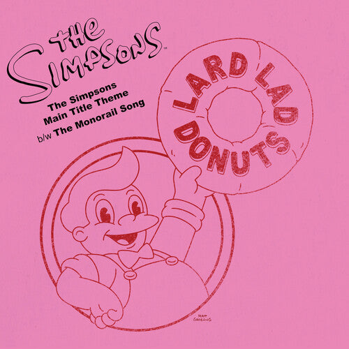 The Simpsons Main Title Theme / The Monorail Song [Die-Cut 10" Single]