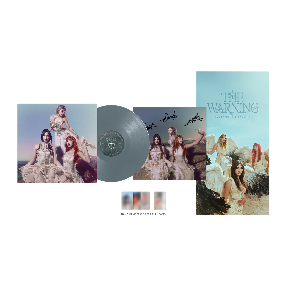 The Warning Everything’s Falling (Indie Exclusive) [Deep Ocean Lp] [Signed Insert/Alt Cover]
