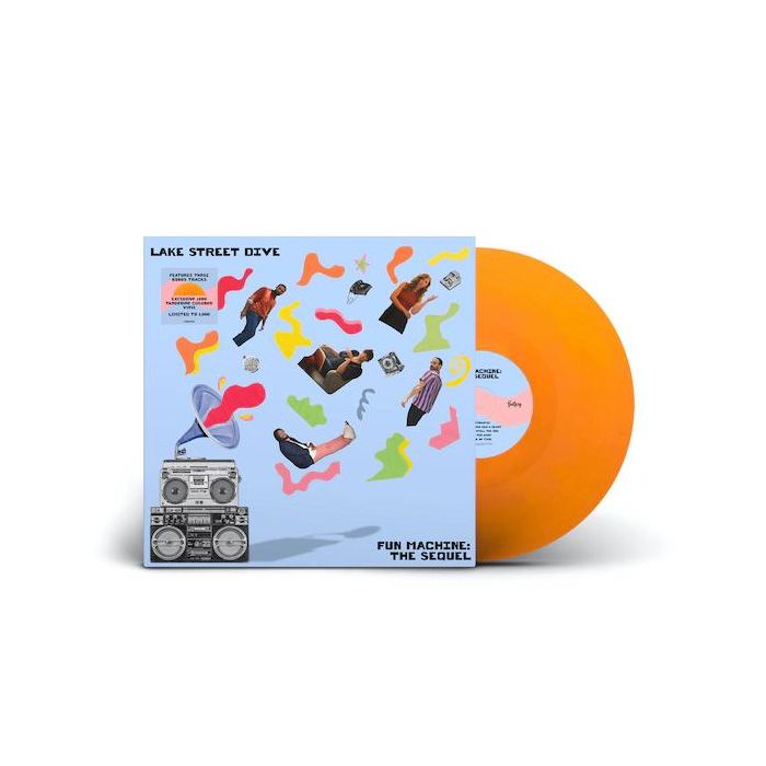 Lake Street Dive -Fun Machine: The Sequel (Indie Exclusive, Limited Edition, Colored Vinyl, Tangerine)