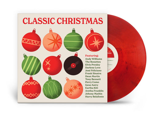Various Artists Classic Christmas (Vintage Ornament Red Colored Vinyl)