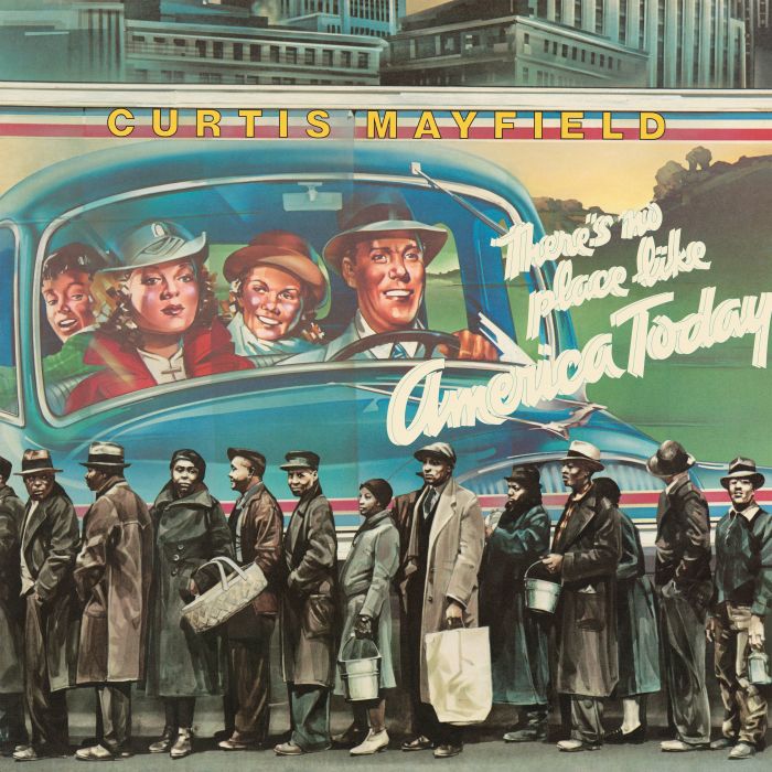 Curtis Mayfield- There's No Place Like America (Blue Vinyl